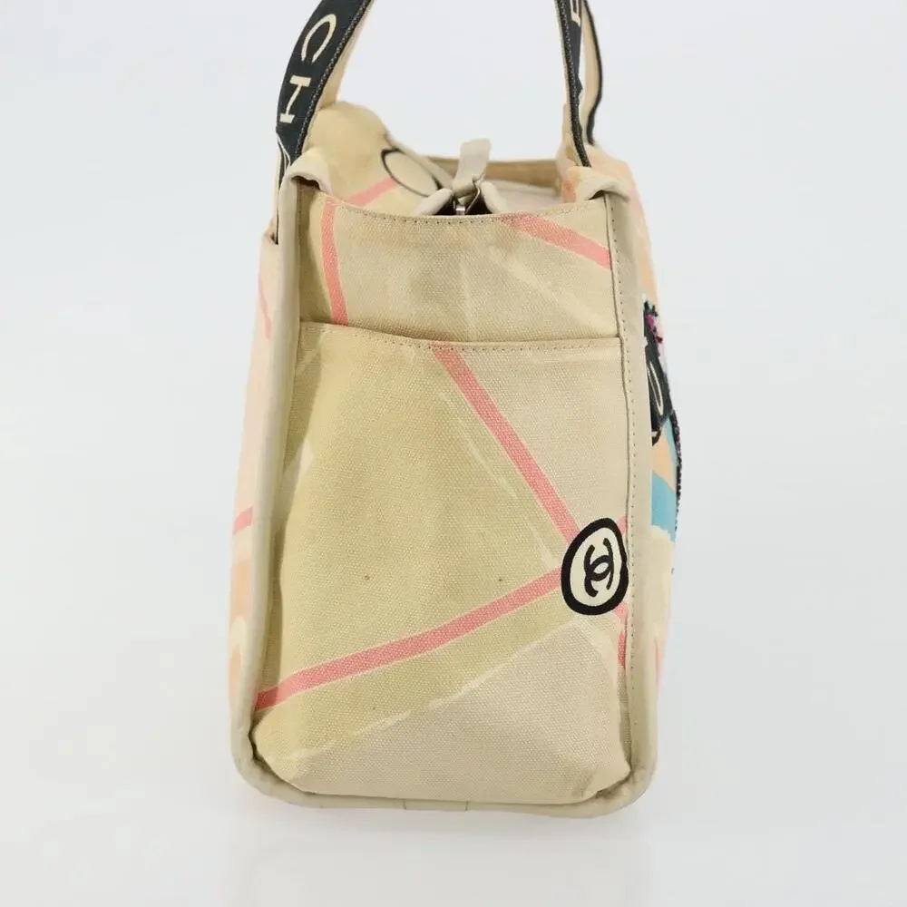 Chanel Canvas Cruise Line Handbag Beige